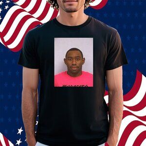Tyler The Creator Mugshot T-Shirt Rap Hip Hop Graphic Tee 94